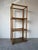 Mid-Century Modern Faux Bamboo & Rush-Wrapped Etagere Bookcase For Sale - Image 10 of 12