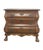 Early 20th Century Vintage Dutch Baroque Revival Oak Bombé Three-Drawer Chest With Paw Feet For Sale - Image 5 of 18