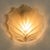 Leaf Shaped Glass Wall Lights, 1970s, Set of 2 For Sale - Image 6 of 18