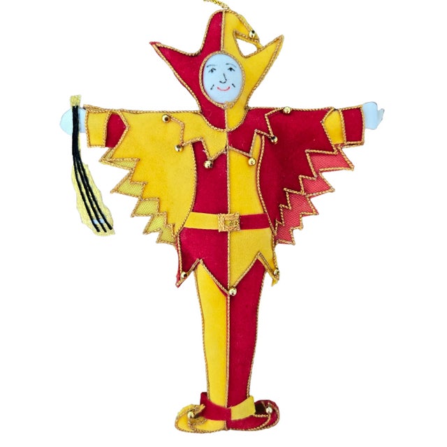 Vintage Royal Collection William Shakespeare With Jesters Christmas Ornaments - Set of 3 For Sale In Detroit - Image 6 of 8