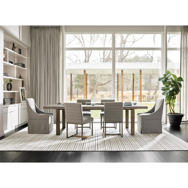 Modern Townsend Arm Chair, Beige Chairish