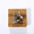 Brown Modernist Bookmatched Walnut Decorative Box With Smoky Quartz Embellishment For Sale - Image 8 of 10
