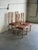 Set of 4 Danish Modern Kvist Dining Chairs in Beech With Leather Seats For Sale In Los Angeles - Image 6 of 10