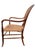 Victorian Beechwood Bergere Open Frame Elbow Chair with Rattan Seat. A Classic elbow chair, ideal for an hallway or...