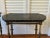 Vintage Italian Portoro Marble Top SideTables With Ornate Gilded Metal Bases - Pair For Sale - Image 10 of 15