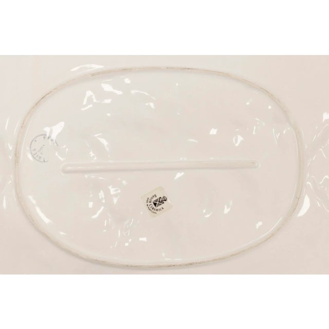 Portuguese White Ceramic Lobster Platter For Sale In Tampa - Image 6 of 6