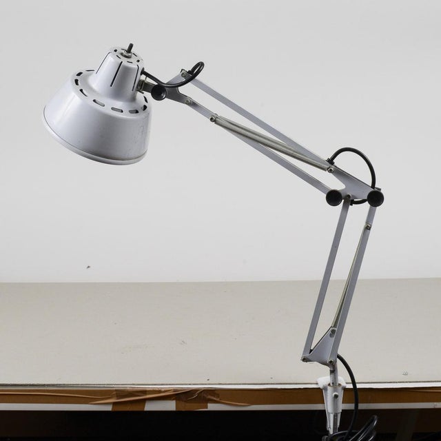 Metal Vintage Articulated Study Lamp, 1990s For Sale - Image 7 of 12