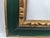 Late 20th Century Vintage Gallerywall Green and Gold Gilt Wood 8 X 10 Picture Frame, Taiwan For Sale - Image 5 of 13