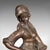 Bronze Tall Antique Female Figure, Austrian, Bronzed Plaster, Statue, Victorian, C.1900 For Sale - Image 8 of 12