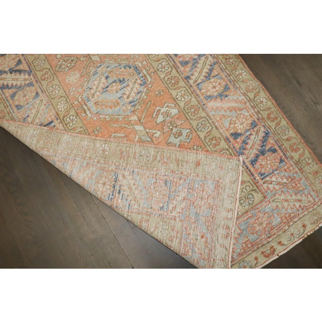 Early 20th Century Zabihi Collection Persian Heriz Runner - 2'11" x 7' For Sale - Image 9 of 10
