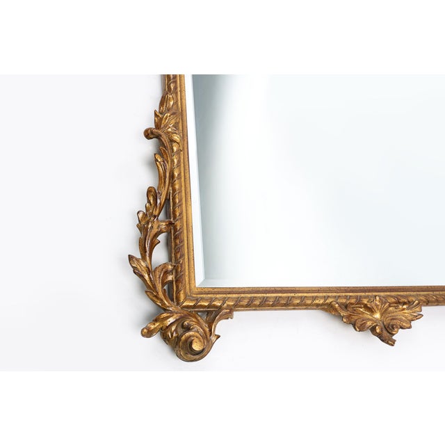 Gold 20th Century Large Baroque Mirror by Deknudt, Belgium, 1950s For Sale - Image 8 of 12