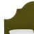 Spritely Home Halsted Headboard in Apple Green Classic Velvet, California King For Sale - Image 4 of 6