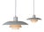 Vintage Danish PH 4/3 Hanging Lamps by Poul Henningsen for Louis Poulsen, 1966, Set of 2 For Sale