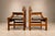 Brazilian Modern Pair of Armchairs in Caviúna Wood & Performance Boucle, Brazil, 1960s - Lot 103B For Sale - Image 17 of 18
