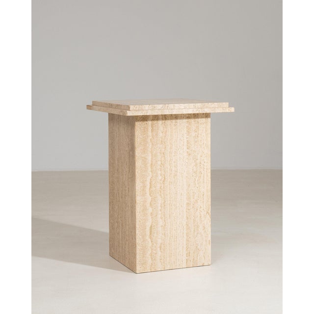 19th Century France Cream Marble Pedestal For Sale - Image 9 of 11