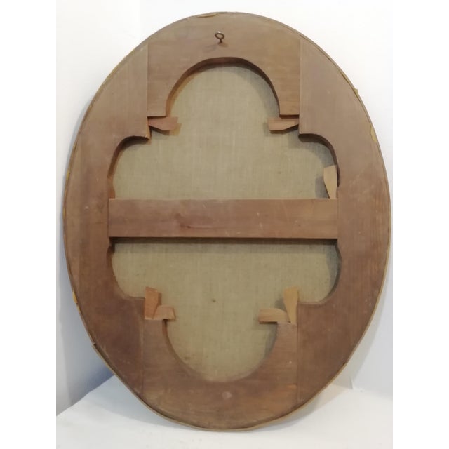 Italian Artist, Young Man, 1930s, Oil on Canvas For Sale - Image 8 of 10