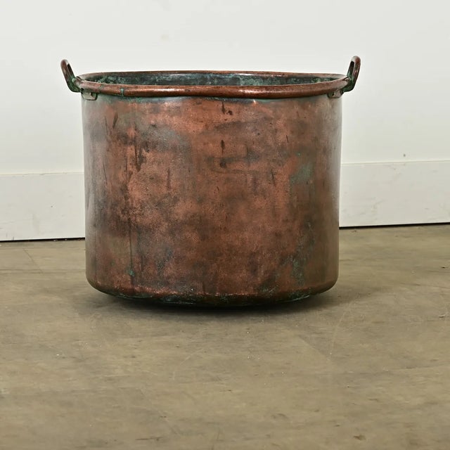 Mid 19th Century English 19th Century Copper Pot For Sale - Image 5 of 6