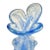 1950s 1950s Murano Glass Baby Blue Vase For Sale - Image 5 of 9