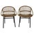 Set of Rattan and Iron Lounge Chairs by Alan Fuchs, Czechoslovakia, 1970s For Sale - Image 14 of 14