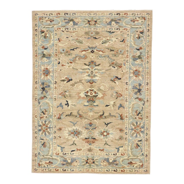 Persian Sultanabad Rug - 06'11 X 09'04 For Sale