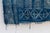 Azure Grid Indigo Mud Cloth Throw For Sale - Image 4 of 7