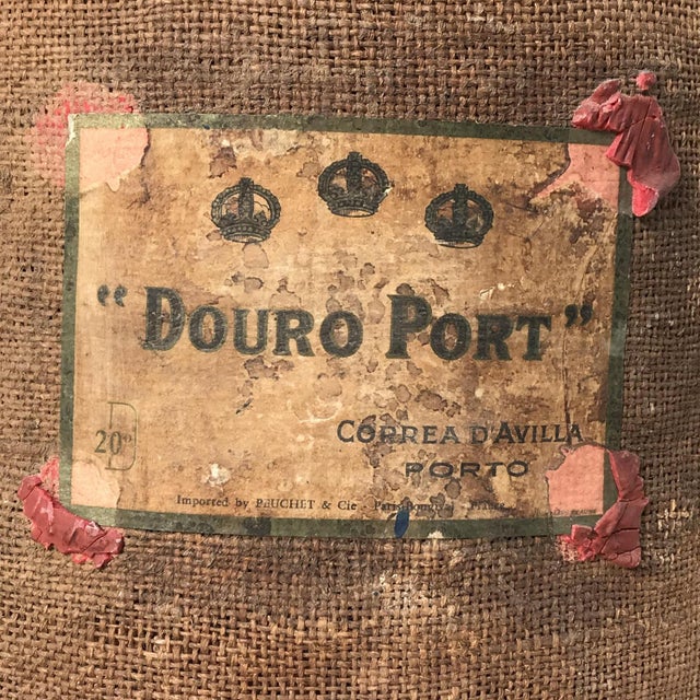 Glass Glass Douro Port Bottle For Sale - Image 7 of 11