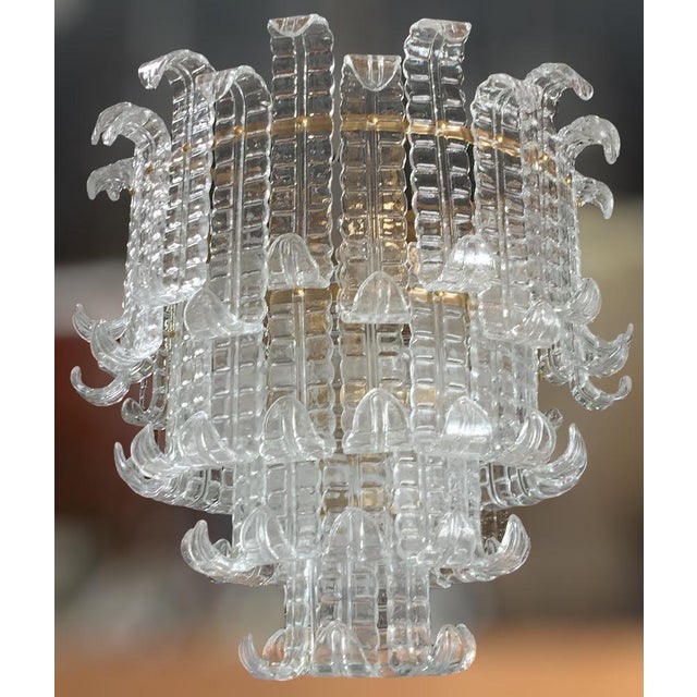 Italian 21st Century Murano Felci Chandelier by Fabio LTD For Sale - Image 3 of 6