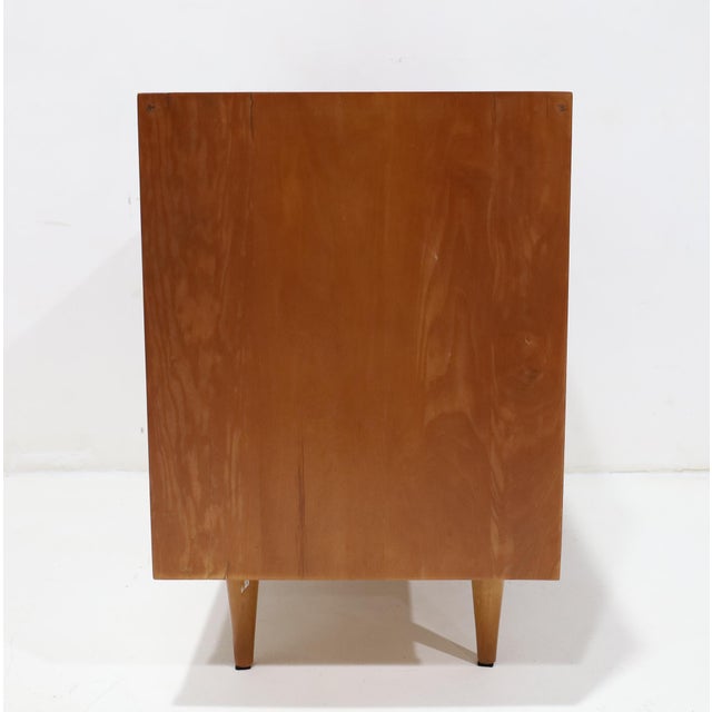 1940s Early Florence Knoll No. 126 Louvered 3-Drawer Cabinet or Chest, Late 1940s For Sale - Image 5 of 11