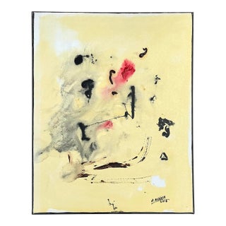 Vintage Original Oil Painting on Canvas For Sale