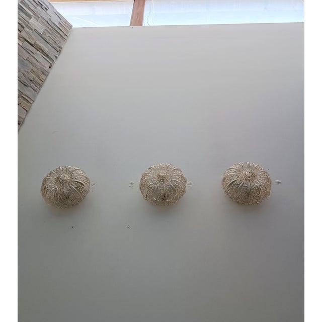 1970s Bubble Wall Sconces by Helena Tynell for Glashütte Limburg, 1970s, Set of 3 For Sale - Image 5 of 10