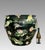 Chinoiserie Huge Chinese Famille Noire Black Porcelain Jardiniere, Mandarin Ducks, Birds & Lotus Pond Goldfish Bowl Planter, Signed, Hong Kong For Sale - Image 3 of 14