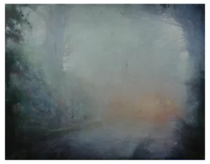 Eduard Churkin, Motion 5, Oil & Acrylic on Canvas, 2019