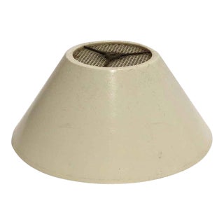 Industrial Metal & Fiberglass Lamp Shade For Sale