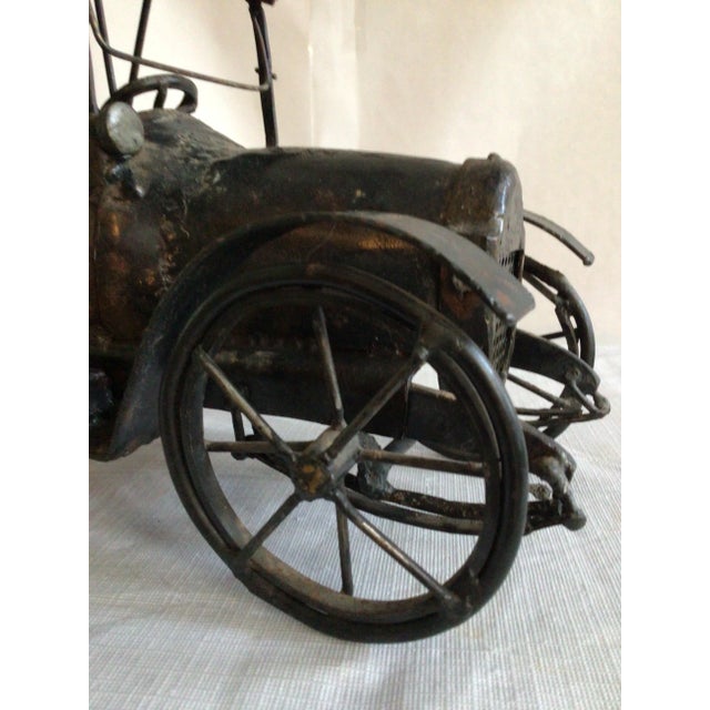 1950s Metal Car Sculpture For Sale - Image 11 of 11