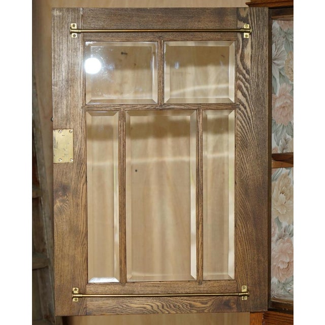English Compactum Wardrobe in Light Oak, 1920s For Sale - Image 15 of 18