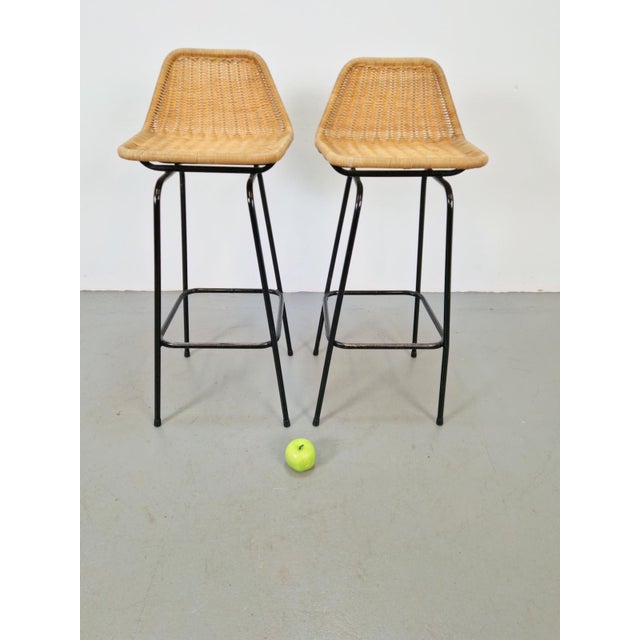 Bar Stools from Rohé Noordwolde, 1960, Set of 2 For Sale - Image 6 of 9