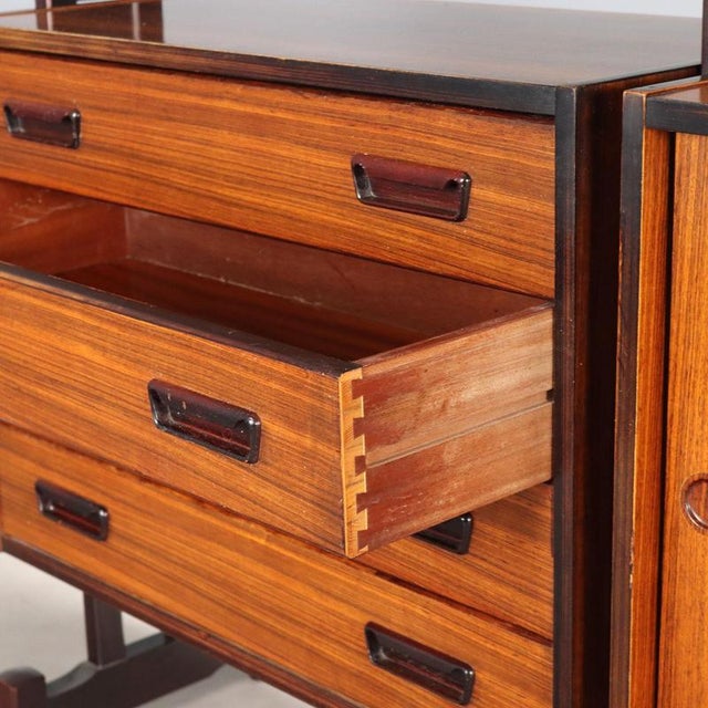 Vintage Freestanding Bookcase, 1960s For Sale - Image 6 of 14