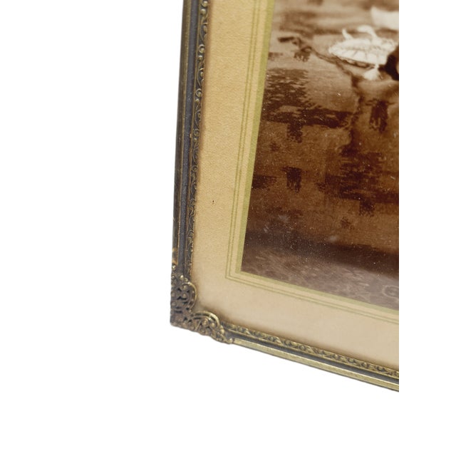 1950s Vintage Art Deco Frame, Belgium, 1950s For Sale - Image 5 of 7
