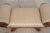 1990s Grecian Regency Style Roll Arm Upholstered Bench For Sale - Image 5 of 12