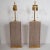 Mid-Century Modern Vintage 1980s Smoked Acrylic Lamps - a Pair For Sale - Image 3 of 7
