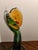 1970s Luigi Mellara Murano Glass "Homage to Picasso" Monumenta 11lbs Abstract Face For Sale - Image 5 of 9