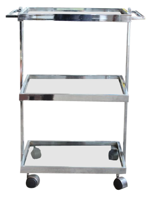 Italian Three-Level Medical Trolley, 1970s