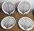 Fitz and Floyd Vintage Mid-Century Modern Fitz & Floyd Monotone Shell Brown Luncheon Plates - Set of 4 For Sale - Image 4 of 4