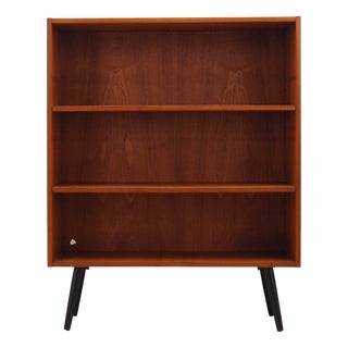 Danish Teak Bookcase, 1970s For Sale