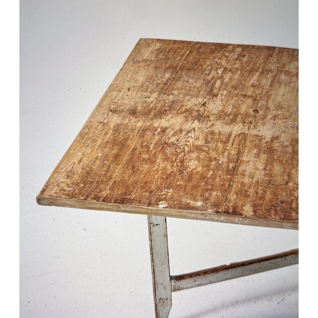 Antique Folding Table, 1850 For Sale - Image 4 of 5