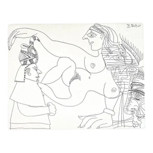 Picasso Gravure Apollinaire Les Onze Mille Verges 4