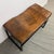 Rustic Live Edge + Contoured Bench Seat For Sale - Image 12 of 12