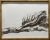 Contemporary Contemporary Abstract Charcoal Drawing by Krista Everage on Rag Paper, With Wood Gilt Frame, Ready to Hang (Uv Plexiglass Face) For Sale - Image 3 of 7