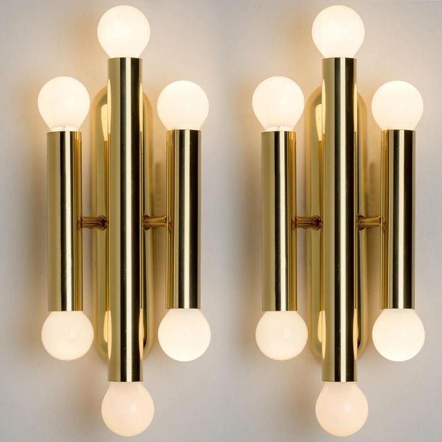 Brass Wall Light by Sciolary, Italy, 1970s For Sale - Image 11 of 14