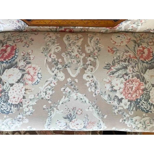 Wood Victorian Child's Sofa For Sale - Image 7 of 12